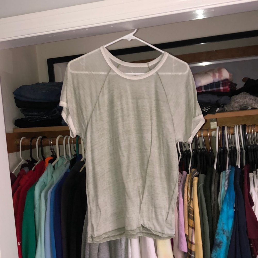Light green shirt form American eagle